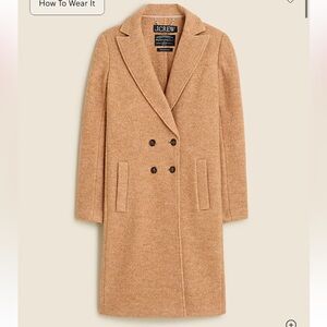 J Crew Daphne topcoat in Italian boiled wool
Size 00P